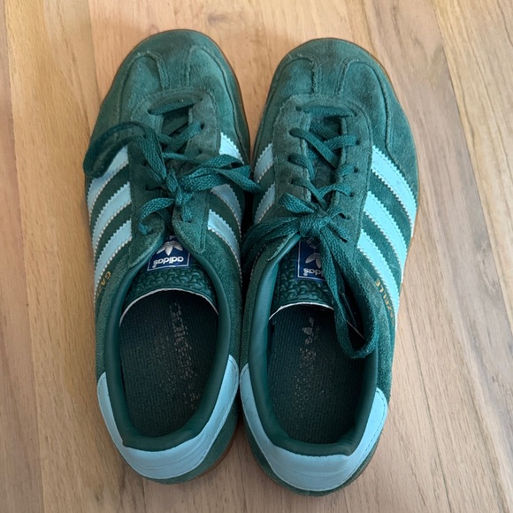 Adidas Forest Green Gazelles - Picture 1 of 4